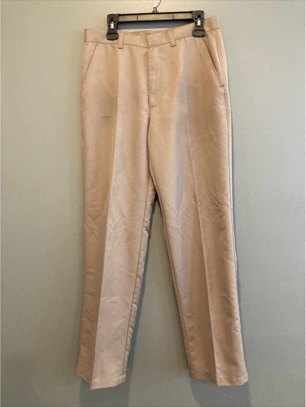 Oobe Mens Size 32 x 34 Flat Front Straight Leg Khaki Pants MINT